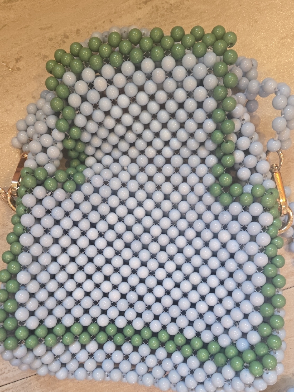 Kate Spade New York X Target Colorblock Beaded Blue/Green Versatile Bag - Picture 7 of 10